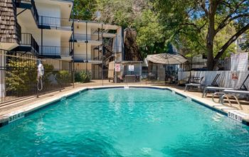 Swimming pool with sundeck